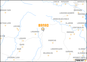 map of Banao