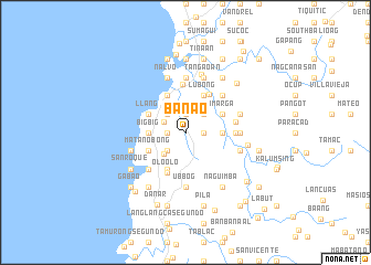 map of Banao