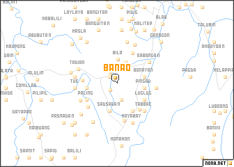 map of Banao