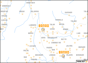 map of Banao