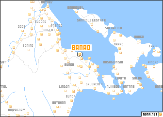 map of Banao