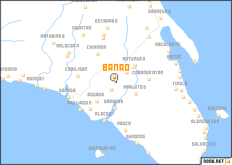 map of Banao