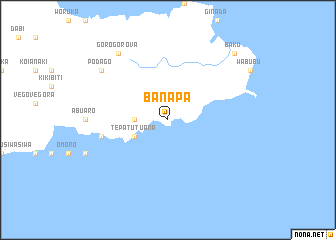 map of Banapa