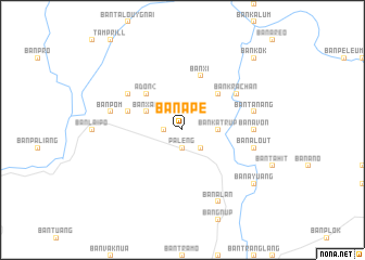 map of Ban Apé