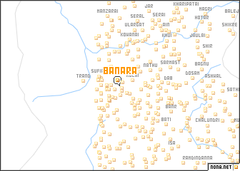 map of Banāra