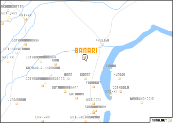 map of Bānari