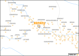 map of Banārū