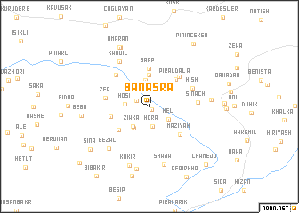 map of Banasra