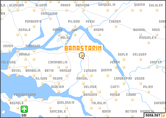 map of Banastarim