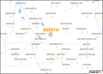 map of Ban A Thi