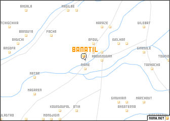 map of Banatil
