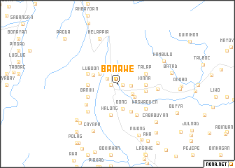 map of Banawe