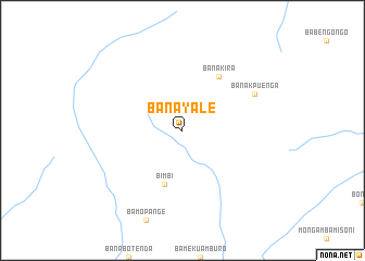 map of Banayale