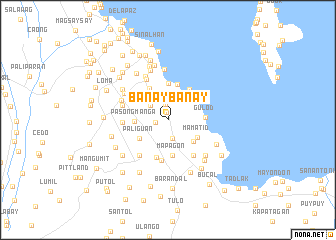 map of Banaybanay