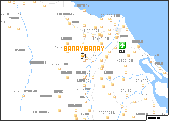 map of Banaybanay