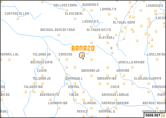 map of Banazo