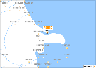 map of Bana