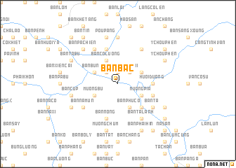 map of Bản Bac