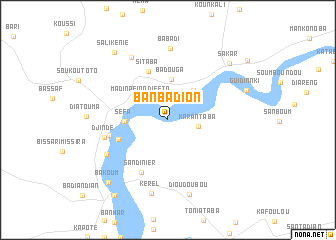 map of Banbadion