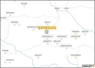 map of Banbadou