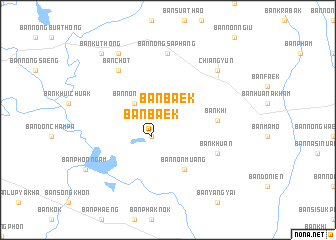 map of Ban Baek