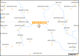 map of Ban Baeng