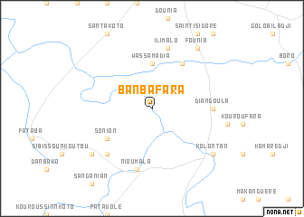 map of Banbafara