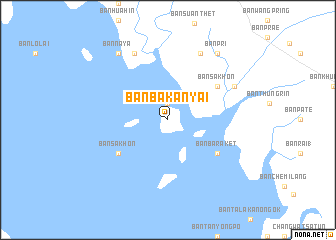 map of Ban Bakan Yai