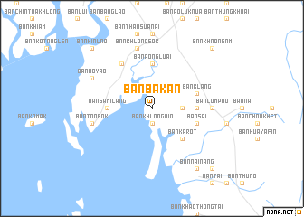 map of Ban Ba Kan