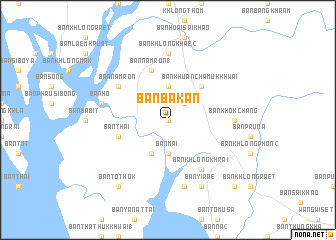 map of Ban Ba Kan