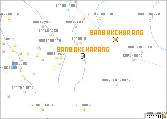 map of Ban Bak Charang