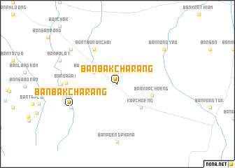 map of Ban Bak Charang