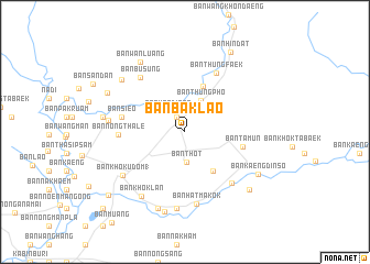 map of Ban Bak Lao