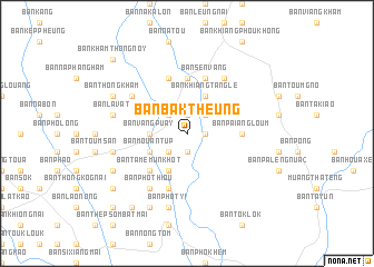 map of Ban Baktheung