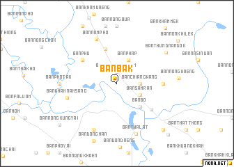 map of Ban Bak