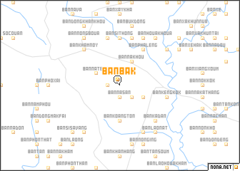 map of Ban Bak
