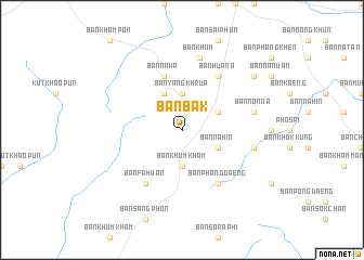 map of Ban Bak