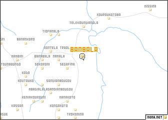 map of Banbala