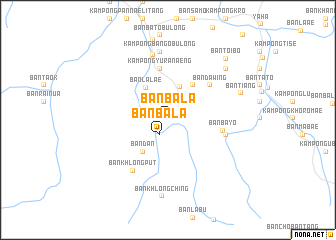 map of Ban Ba La