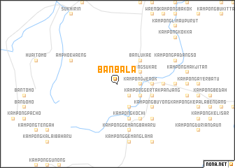 map of Ban Bala