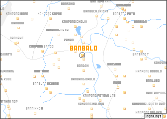 map of Ban Ba Lo