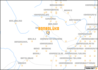 map of Ban Ba Lu Ka