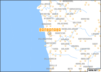 map of Banbanaba