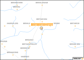 map of Ban Ba Nam Ron