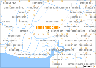 map of Ban Bang Chak