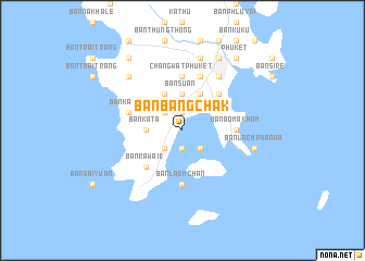 map of Ban Bang Chak