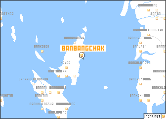 map of Ban Bang Chak