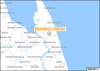 map of Ban Bang Chanak