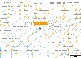 map of Ban Bang Chiang Khon