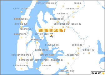 map of Ban Bang Daet